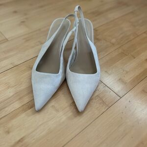H&M Elegant cream Slingback Women's Shoes